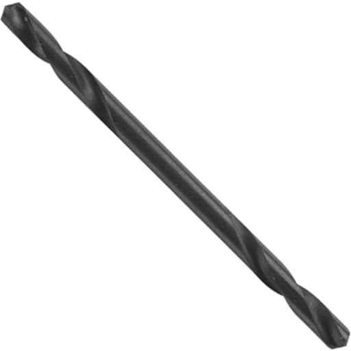 12-Piece 1/8 in. x 2-1/8 in. fractional double-end black oxide drill bits