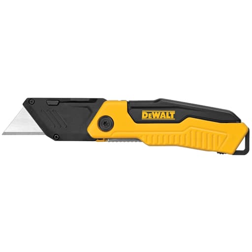 Folding fixed-blade utility knife