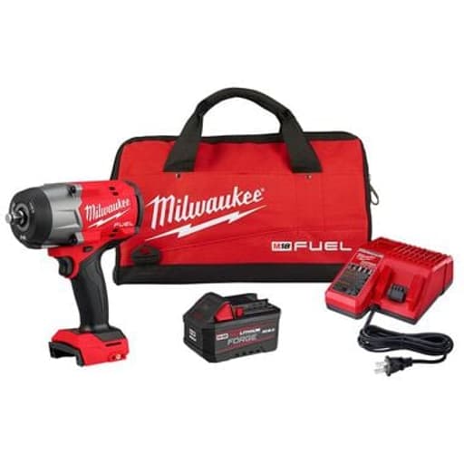 1/2" High Torque Impact Wrench w/ Friction Ring REDLITHIUM™ FORGE™ Kit