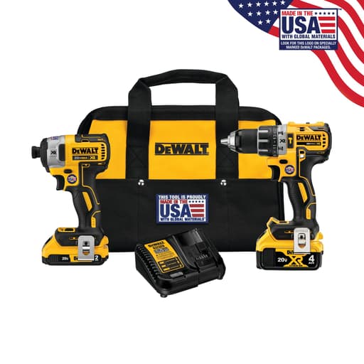 20V MAX XR Hammer Drill and 20V MAX Impact Driver Combo Kit