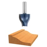 1-3/16 in x 1-5/8 in Carbide-Tipped Ogee Vertical Raised Panel Bit