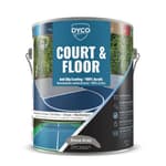 DYCO Court & Floor Anti-Slip Coating - Slip-Resistant Pavement, Cement & Concrete Paint for Pickleball, Tennis & Basketball Courts, Exceeds ADA Standards for Safety Areas