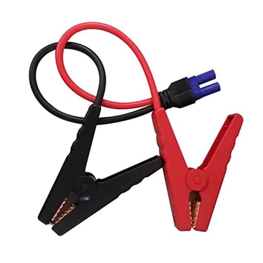 EC5 Jump Starter Cable with Battery Clamps - 12V Replacement Alligator Clips to EC5 Female Connector Car Jumper Cable for Emergency Portable Car Jump Start Battery Booster Cable 10AWG Wire