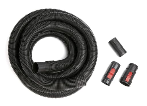 2-1/2 in x 20 ft Locking Wet/Dry Vac Hose Kit