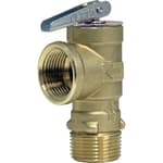 Regulator 0011917 Bronze 2-Port 3/4" Pressure Relief Valve, 150 psi