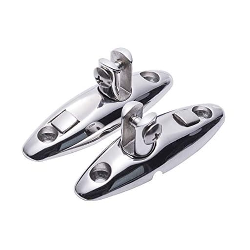 Boat Bimini Top Swivel Hinge,316 Stainless Steel Deck Side Mount Quick Release Hinge,Marine Hardware Accessories,Include Screws, Pack of 2