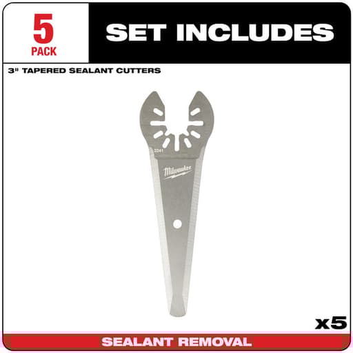 OPEN-LOK™ Tapered Sealant Cutting Blade 5PK