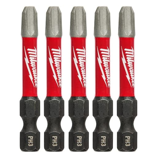 #3 Phillips Impact 2" Power Bits (5 pk)