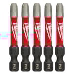 #3 Phillips Impact 2" Power Bits (5 pk)