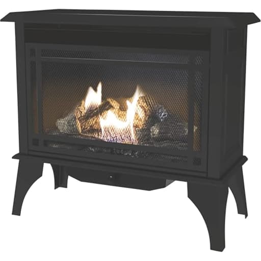 VFS2-PH30DT 30,000 BTU 32" Intermediate Gas vent free stove, Black