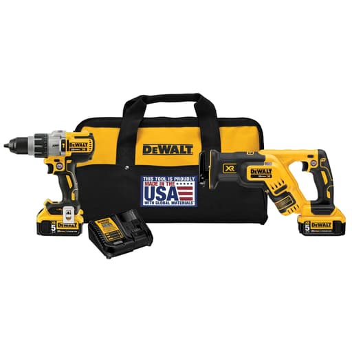 20V MAX XR Hammer Drill and Reciprocating Saw Combo Kit