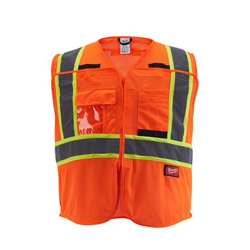 Class 2 High Visibility Mesh Safety Vest