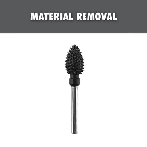 Coarse Flame Material Removal Burr