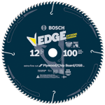 12 in. 100-tooth edge circular saw blade for OSB/plywood/plastic