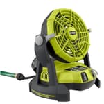 Bucket Top Misting Fan