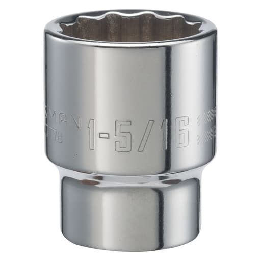 3/4-in Drive 1-5/16-in 12 Point SAE Shallow Socket