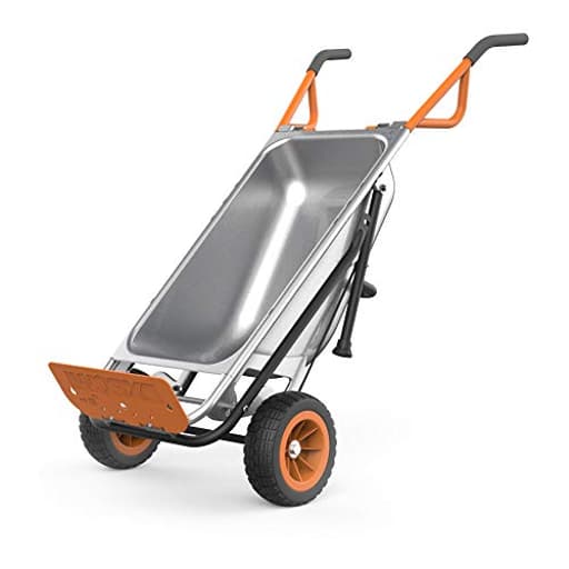 WG050 8-in-1 Aerocart Garden Cart/Wheelbarrow Heavy Duty/Dolly