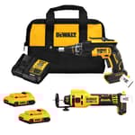 Drywall Screwgun and Cut-Out Tool Combo Kit