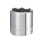 3/8-in Drive 1-in 6 Point SAE Shallow Socket