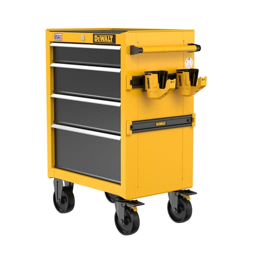 26"W 4-Drawer Rolling Tool Cabinet