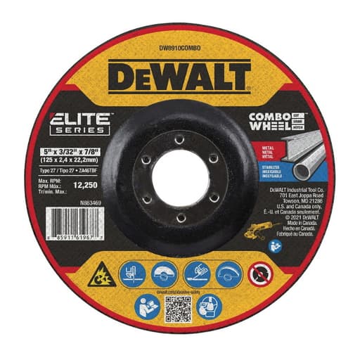 Elite Series combo cutting wheel