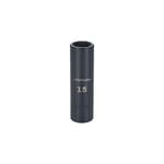 1/2-in Drive 15mm Metric Deep Impact Socket