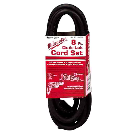 8' 3-Wire QUIK-LOK Cord