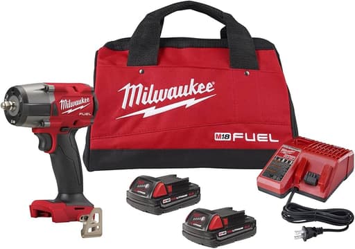 3/8" Mid-Torque Impact Wrench with Friction Ring CP2.0 Kit