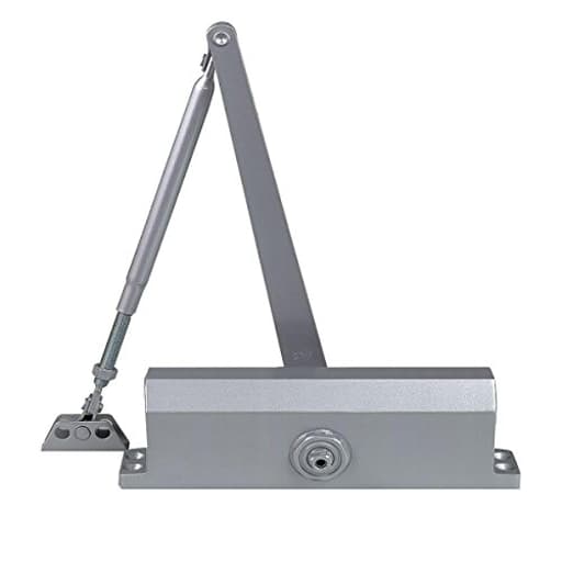 Door Closer, Commercial Hydraulic Closer, Self-Closing, Spring Size 3, ADA Compliant, Surface Mount, Sprayed Aluminum, Series 3000
