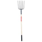 Wood Handle Manure Fork