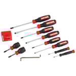 12 Piece Bi-Material Screwdriver Set