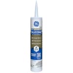Advanced Silicone Caulk for Window & Door, Clear, 10 fl oz Cartridge, 1 Pack - 100% Waterproof Silicone Sealant, 5X Stronger Adhesion, Shrink & Crack Proof