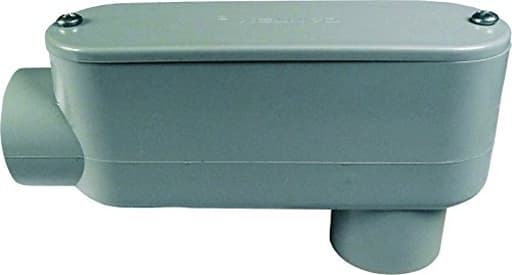 5133667 Conduit Outlet Body, Pvc, Lb