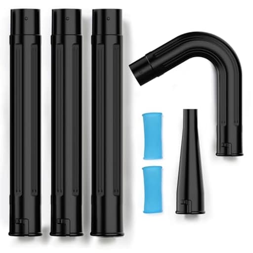 Gutter Cleaning Tools for 2-1/2 in. Wet/Dry Vacuum Cleaner, Shop Vacuum Hose Attachments for Cleaning or Blowing Debris from Gutters, 2-1/2 in. Upgrade Lockout Design Shop Vac Accessories