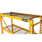 3-Shelf 4' Steel Wire Industrial Storage Rack