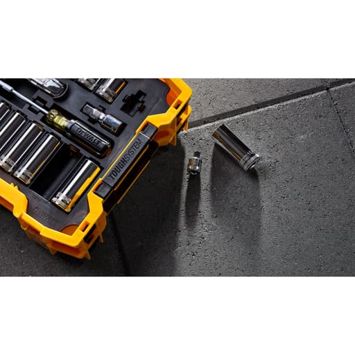 85 pc. 3/8 in. and 1/2 in. Mechanic Tool Set with TOUGHSYSTEM 2.0 Tray and Lid