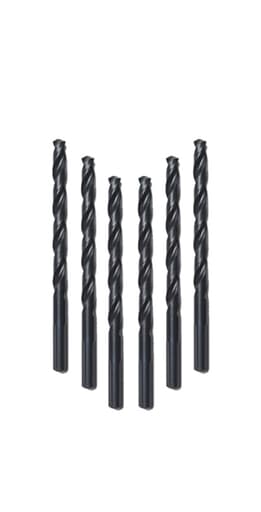 Thunderbolt Black Oxide Drill Bit (6 PK)