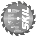 7-1/4 in 18-tooth carbide-tipped circular saw blade (25-pack)