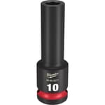 Impact Duty 1/2" Drive 10MM Deep 6 Point Socket