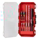 SHOCKWAVE Impact Duty Carbide Multi-Material Drill Bit Concrete Screw Installation Kit