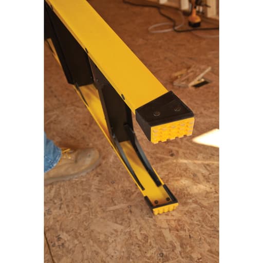 6 ft Fiberglass Step Ladder (10 ft reach, 300 lb capacity)