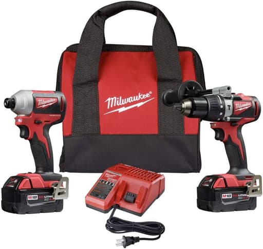 Brushless Hammer Drill/Impact Driver Combo Kit