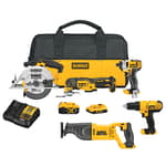20V MAX Lithium Ion Compact 5 Tool Kit