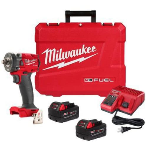 1/2" Compact Impact Wrench with Friction Ring Kit