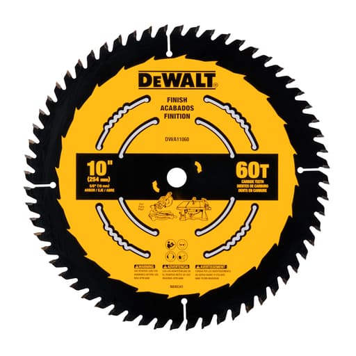 10 in. 60-Tooth Circular Saw Blade