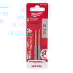 Metric Shockwave Titanium Red Helix Drill Bit