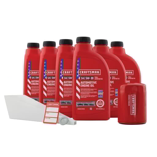 5W-30 Full Synthetic Oil Change Kit