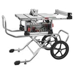 10 IN. Heavy Duty Worm Drive Table Saw With Stand