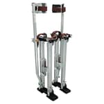 Drywall Stilts Walking Taping Professional Aluminum Tool Stilt 24"-40" for Sheetrock Painting or Cleaning（Silver ）