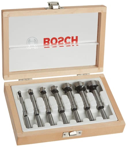 7 piece Wood Forstner Bit Set